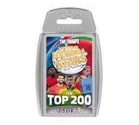 Top Trumps World Football Stars Top 200 - Gioco di carte - Argento cromato