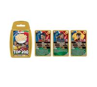 Top Trumps World Football Stars Top 200 - Set di carte da gioco n. 6, gioca con Virgil van Dijk, Thomas Müller, Bukayo Saka e Martin Ødegaard, regalo educativo per bambini dai 6 anni in su