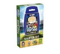 Top Trumps World Football Stars Top 200 Starter Kit gioco di carte, Gioca con Lionel Messi, Sadio Mane, Mac Allister, Ederson e Jamal Musiala, regalo educativo dai 6 anni in su