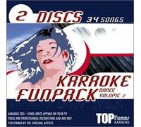 Top Tunes Karaoke CDG Dance Vol. 2 Fun Pack TTFP-37&38