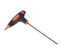 TOP-VIGOR 1 chiave esagonale da 3 mm, con impugnatura a T, doppia estremità, chiave a brugola per riparazioni domestiche e manutenzione meccanica, in acciaio S2 metrico