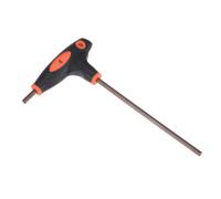 TOP-VIGOR 1 chiave esagonale da 4 mm, con impugnatura a T, doppia estremità a T, per riparazioni domestiche e manutenzione meccanica, in acciaio S2 metrico