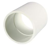 TOP-VIGOR 1 raccordo metrico dritto in PVC da 50 mm, connettori idraulici a saldatura a solvente, adattatore di accoppiamento per tubi dell'acqua da giardino