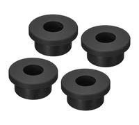TOP-VIGOR 4 anelli di tenuta in gomma da 22 mm di diametro di montaggio rotondi a T in silicone flessibile per protezione del cavo del tubo