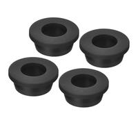TOP-VIGOR 4 anelli di tenuta in gomma da 28 mm di diametro di montaggio rotondi a T in silicone flessibile per protezione del cavo del tubo