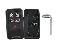 TOP-VIGOR Custodia per chiave auto PG788A, 5 pulsanti telecomando chiave Fob Shell Case di ricambio per Volvo XC60 XC70 S60 S80 V40 Cross Country V70