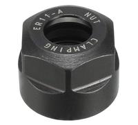 TOP-VIGOR ER11-A (M14) Dado esagonale di serraggio a pinza, filettatura M25 x 0,75 mm, foro da 9 mm, set di pinze e dadi di precisione in acciaio fuso per fresatura CNC mandrino supporto tornio