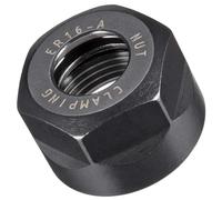 TOP-VIGOR ER16-A (M22) Dado esagonale di serraggio a pinza, filettatura M22 x 1,5 mm, foro da 13 mm, set di pinze e dadi di precisione in acciaio fuso per fresatura CNC mandrino supporto tornio
