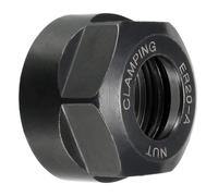 TOP-VIGOR ER20-A (M25) Dado esagonale di serraggio a pinza, filettatura M25 x 1,5 mm, foro da 16 mm, set di pinze e dadi di precisione in acciaio fuso per fresatura CNC mandrino supporto tornio