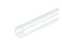 TOP-VIGOR Guscio Termorestringente 2.5mm con - Tubo Termorestringente 5m, Rapporto 2:1 per Isolamento Elettrico, Riparazioni Cavi, Connettori Elettrici, Trasparente