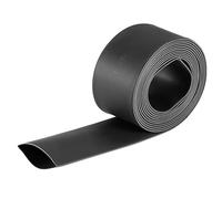 TOP-VIGOR Guscio Termorestringente 22mm con - Tubo Termorestringente 2m, Rapporto 2:1 per Isolamento Elettrico, Riparazioni Cavi, Connettori Elettrici, Nero