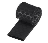 TOP-VIGOR Guscio Termorestringente 35mm con - Tubo Termorestringente 1m, Rapporto 2:1 per Isolamento Elettrico, Riparazioni Cavi, Connettori Elettrici, Strisce Nere