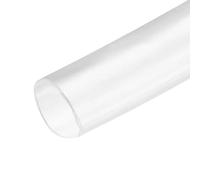 TOP-VIGOR Guscio Termorestringente 3mm con Adesivo - Tubo Termorestringente 5m, Rapporto 2:1 per Isolamento Elettrico, Riparazioni Cavi, Connettori Elettrici, Trasparente