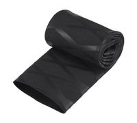 TOP-VIGOR Guscio Termorestringente 40mm con - Tubo Termorestringente 0.5m, Rapporto 2:1 per Isolamento Elettrico, Riparazioni Cavi, Connettori Elettrici, Strisce Nere