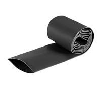 TOP-VIGOR Guscio Termorestringente 40mm con - Tubo Termorestringente 1m, Rapporto 2:1 per Isolamento Elettrico, Riparazioni Cavi, Connettori Elettrici, Nero