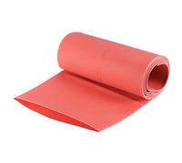 TOP-VIGOR Guscio Termorestringente 80mm con - Tubo Termorestringente 1m, Rapporto 2:1 per Isolamento Elettrico, Riparazioni Cavi, Connettori Elettrici, Rosso