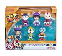 Top Wing hasbro - collection pack da 6 personaggi, 7.5 cm, multicolore