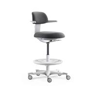 TOP WORK 40 W - Sedia da lavoro Grigio Scuro