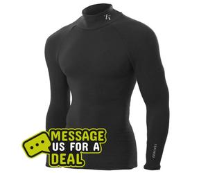 Top Zerofit Ultimate Heatrub strato base finto collo LS