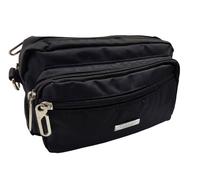 Top Zip Combi-Bag - x-Body & Marsupio Con 2 Anteriore Tasche & Staccabile