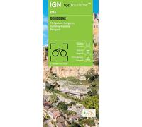 TOP100D24 - DORDOGNE: DORDOGNE - PÉRIGUEUX - BERGERAC - SARLAT LA CANÉDA - PÉRIGORD 1:100000: 24