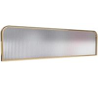 top23.6 "Privacy per ufficio ristorante hotel - Separatore tavolo alto 30 cm finitura oro efficace divisione spazio di lavoro