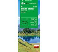 TOP250R12 - OCCITANIE PYRENEES QUERCY - LOT / GASCOGNE: OCCITANIE - PYRÉNÉES - QUERCY - LOT - GASCOGNE 1:250000: NR12
