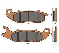 Top4 Pastiglie freno Sint Ant Piaggio Liberty 125 iGet 4T 3V IE ABS E5 2020-2022