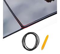 TOPABYTE per Tesla Model 3 2016-2023 2024 Highland Kit di riduzione del rumore del vento della striscia di tenuta in gomma al sole