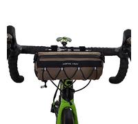 Topactive Borsa per Manubrio e Zaino per Gravel, Bikepacking - Impermeabile, Accessori per Bicicletta (Orata)