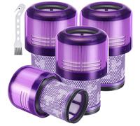 TOPALL Filtro per aspirapolvere Dyson V12 Detect Slim, Origin, Slim+, Absolute #971517-01 (4 pezzi)