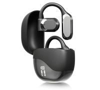 Topbashgo Translator Earbuds, Ai Translating Ear Buds, 144 Languages Play Music Bluetooth Translating Earbuds Real time, con l'APP AI, per Professionisti Linguistici o Viaggiatori (nero)