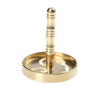 TOPBATHY 1 Pc Pressione della cenere kit stampo per incenso d'incenso bruciatore porta bastoncini di incenso incensi pratici pressa cenere di incenso pressa per incenso in rame Golden