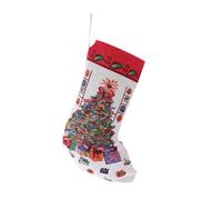 TOPBATHY 1 Pz Sacchetto Natale Decorativo per Regali e Dolci Atmosfera Natalizia per Feste