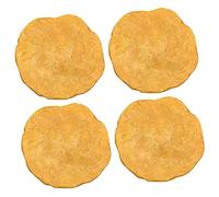 TOPBATHY 1 Set Fossile Di Insetto Dei Soldi Decorazione Campione Di Nummuliti Fossilizzato Arredamento Del Modello Insegnamento Degli Studenti Plaything Educativo Arancia 4 Pezzi