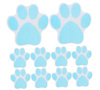 TOPBATHY 10 Pezzi Adesivi Antiscivolo Impronta Adesivi Per Vasca Da Bagno Con Zampe Di Cane Adesivi Impermeabili Vasca Da Bagno Per Cani Zampa Articoli Da Toeletta Peva Domestico Mancare