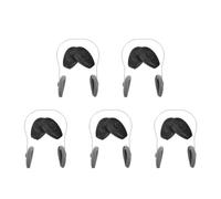 TOPBATHY 10 Pezzi Copriorecchie Antiscivolo in Silicone con Anello | Protezione Oleorepellente, Vestibilità Confortevole e Resistente alla Deformazione, per Tintura Chioma