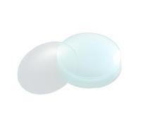 TOPBATHY 10 pezzi Copritazze in Vetro per Laboratorio Tappi Resistenti Chimica per Becher Piattini per Esperimenti e Analisi Quantitativa