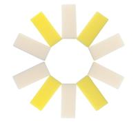 TOPBATHY 10 Pezzi Pietra Pomice per Piedi Doppia Faccia Scrubber Esfoliante in PU Leggera e Portatile Rimuove Calli e Morta per Pedicure Professionale