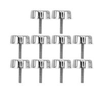 TOPBATHY 10 Pezzi Tappi Vite per Manopola Mulinello da Pesca Copri Bullone Maniglia Resistente in Plastica Ricambi Antusura per Manovella Mulinello Spinning Facile Installazione per