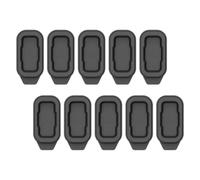 TOPBATHY 10 Pezzi Tappo Antipolvere in Silicone per Porta Ricarica Orologio | Nero, Compatibile con Modelli Pace2, Accessorio per Orologio, Protezione da Polvere e Sabbia