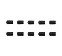 TOPBATHY 10 Punte di Freccia in Gomma 8 Mm per Tiro L’Arco, Accessori Flessibili per Esercitazioni di Tiro all’Aperto, Compatibili Frecce in Legno, Carbonio e Fibra di Vetro