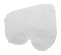 TOPBATHY 100 Pezzi Eye Skin Care Pads Soft Breathable Nonwoven Moisturizing Soothing Eye Mask Sheets For Beauty Salon Disposable Hydrating Treatments