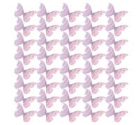 TOPBATHY 100 Pezzi Fermagli Mini Farfalla in Tulle Doppio Strato Accessori Capelli Leggeri per Costume Antico e Cosplay Donna