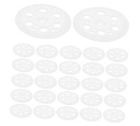 TOPBATHY 100pezzi Rondelle Isolanti Da Facili Da Installare Per Fissaggio Schiuma Su Soffitti Quattro Punte e Sei Per Attacco Sicuro