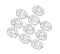 TOPBATHY 10pezzi Copripulsante in Plastica per Pedali Effetto Chitarra Copripulsanti Protettivi per Interruttori Pedale Comuni Cappucci di Protezione per Strumenti Musicali