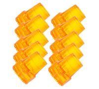 TOPBATHY 10pezzi Punte in Gomma Antiscivolo per Bastoni da Passeggio Stampelle Resistenti All’usura con Buona Aderenza al Suolo per Anziani e Camminate Stabili