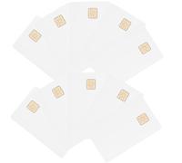 TOPBATHY 12 Carte Ic in PVC Bianco 16K Memoria per Sistemi Controllo Accessi Schede Ic Vuote per Comunità Hotel e Aziende Accessori Sicurezza Domestica Confezione 12 Pezzi