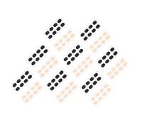 TOPBATHY 16 fogli Cuscinetti Nasali Adesivi Antiscivolo in EVA per Occhiali Morbidi e Resistenti Protezione e Aumento Altezza per Montature Occhiali e Sole Compatibili con Diversi Modelli