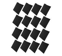 TOPBATHY 16 Pezzi Divisori per Vinili in PVC Nero Impermeabili e Resistenti ai Graffi, Soluzioni per Scaffali di Dischi e Organizer per Collezioni di Vinile